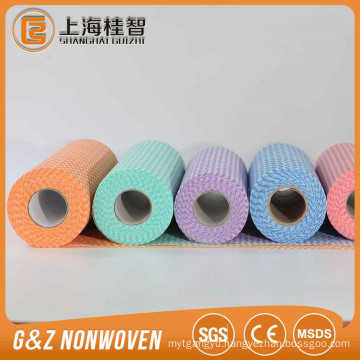 Viscose nonwoven floor cleaning cloth 31*35cm BLUE PINK YELLOW